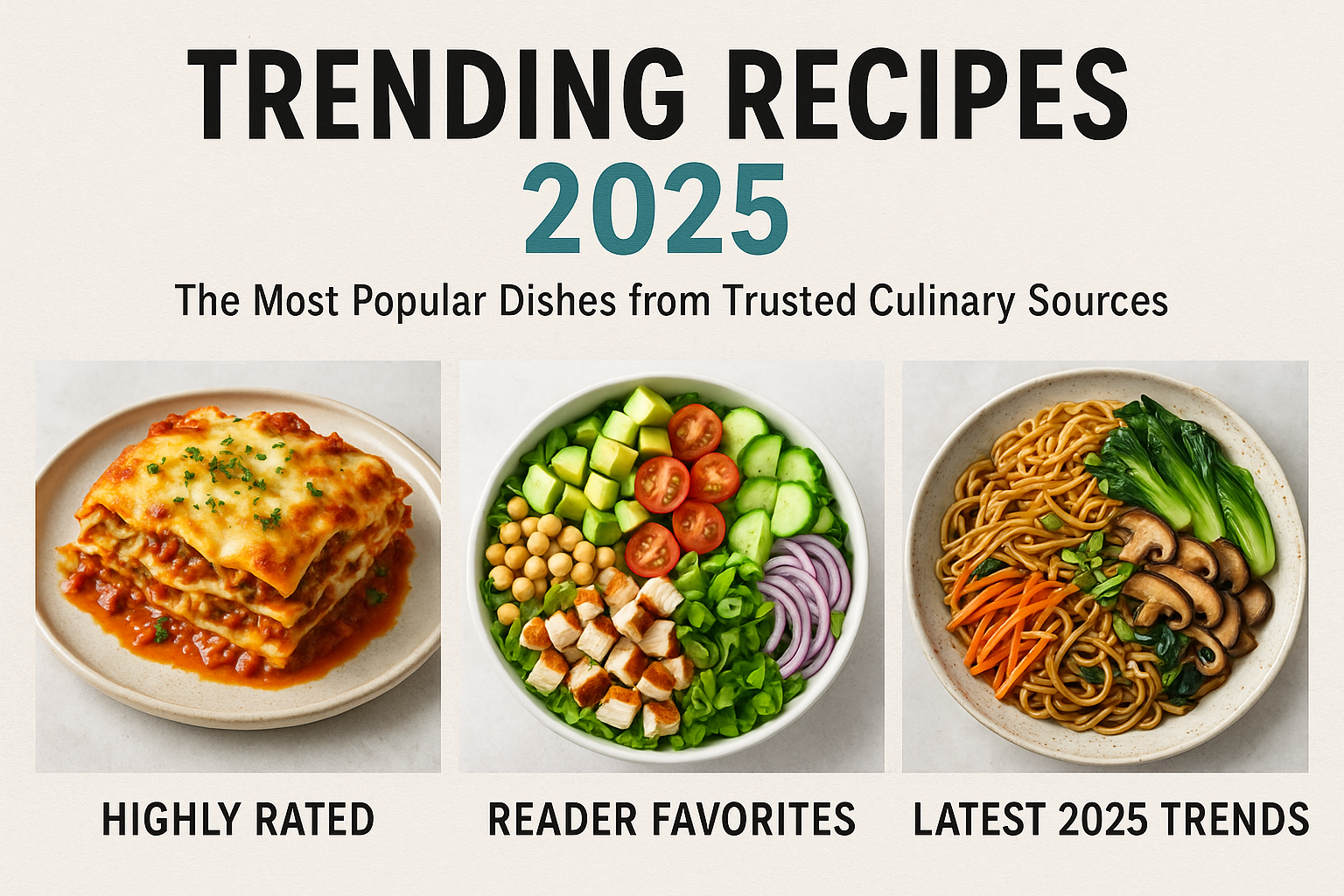 Trending Recipes 2025